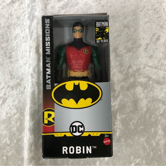 DC Comics Batman Nightwing Joker Robin set of 3 toy action figures 6 inch - Picture 3 of 13